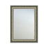 Swirl Ornate Wall Mirror Silver